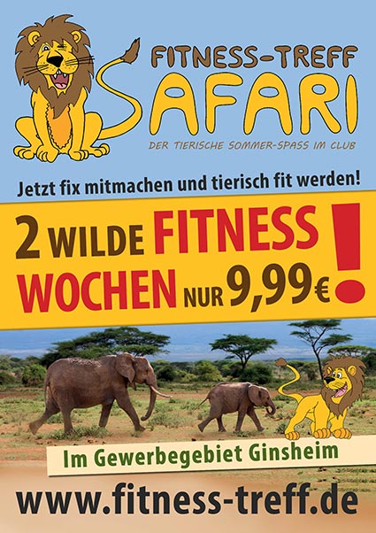 Safari-Plakat